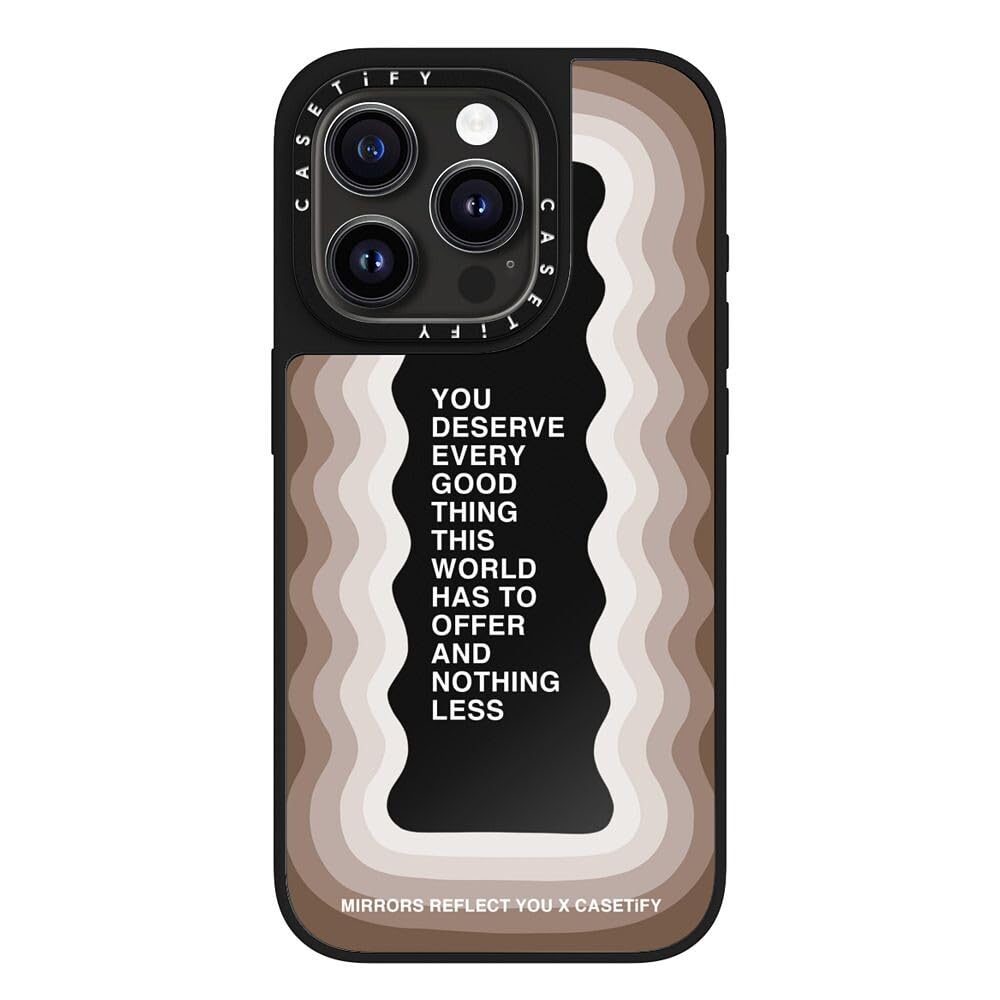 CASETIFY iPhone15Pro アイフォン15プロ　スマホケース　鏡 Amazon.com: CASETiFY Mirror iPhone 15 Pro Case [Reflective